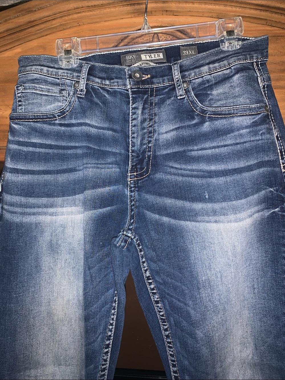 BKE Mens Tyler Jeans Straight Leg - Picture 4 of 8